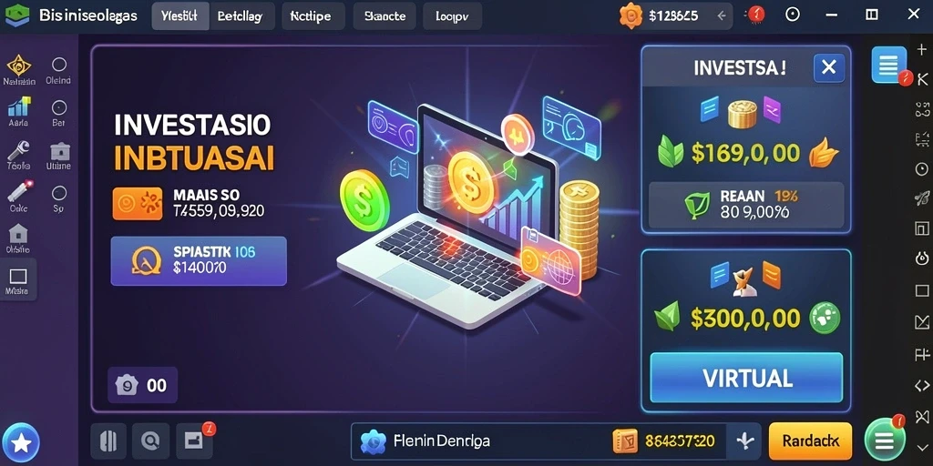 Tampilan utama aplikasi yang menarik dan intuitif.