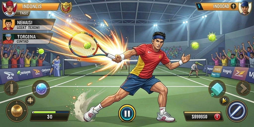 Tampilan utama 999ZK yang menarik dan intuitif.