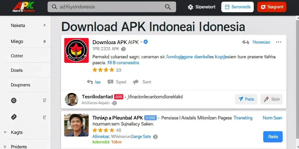 Menu utama 9N9N dengan desain yang menarik.