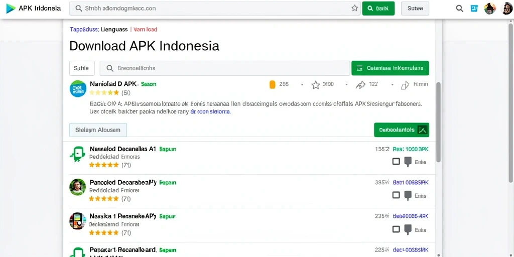 Tampilan antarmuka utama yang menarik dan intuitif.