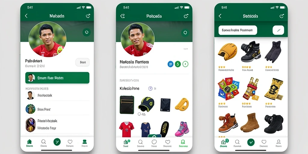Tampilan awal yang menarik dan mudah dinavigasi.