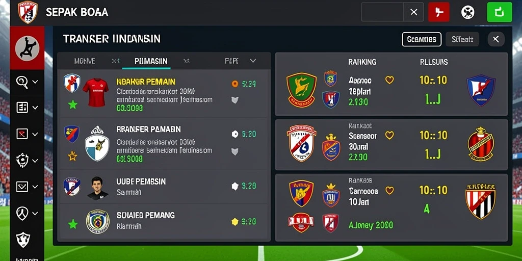 Tampilan antarmuka yang menawan dan user-friendly.