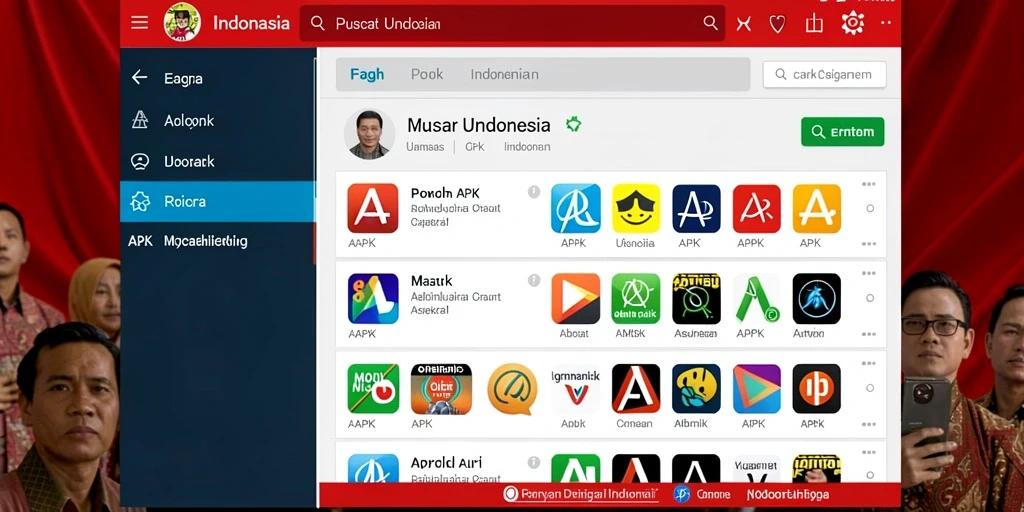 Tampilan antarmuka yang menarik dan modern.