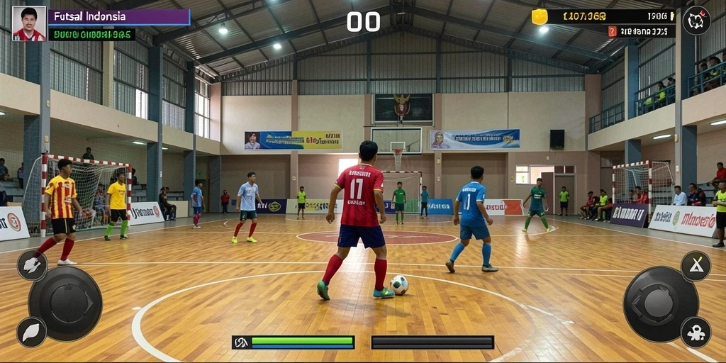 Screenshot menampilkan tampilan utama permainan yang menarik.