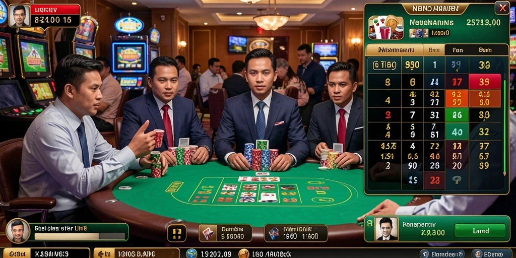 Tampilan awal TITAN777 yang menarik dan intuitif.