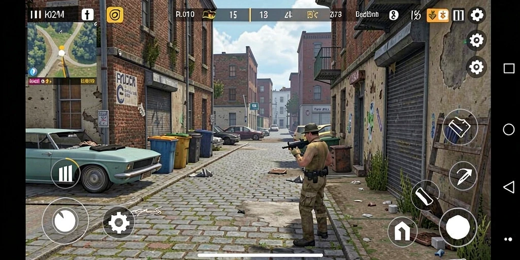 Screenshot menunjukkan tampilan awal yang menarik dari aplikasi.